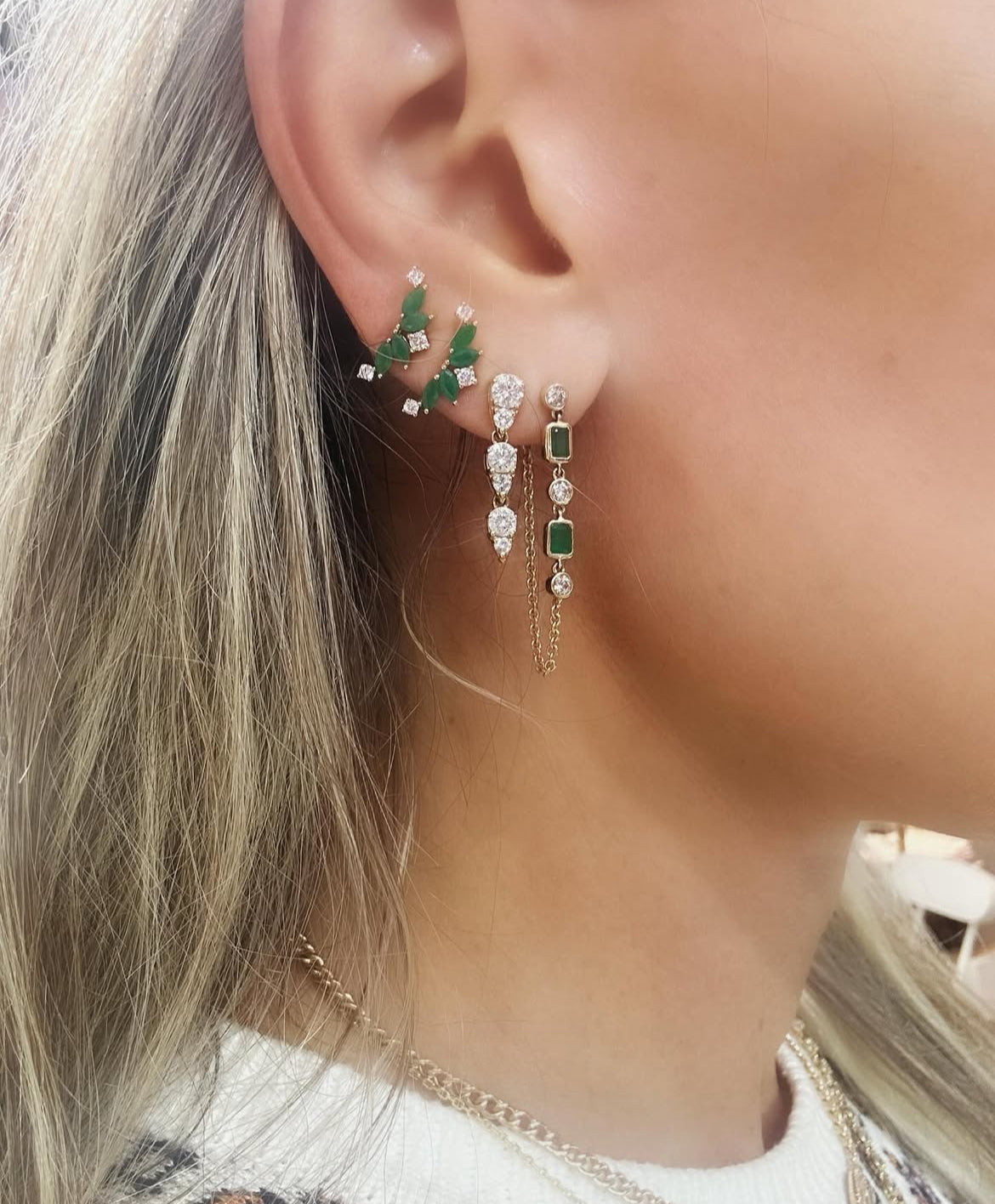 Short Celeste Earrings