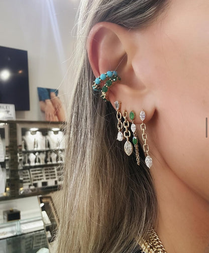 Turquoise Ear Cuff