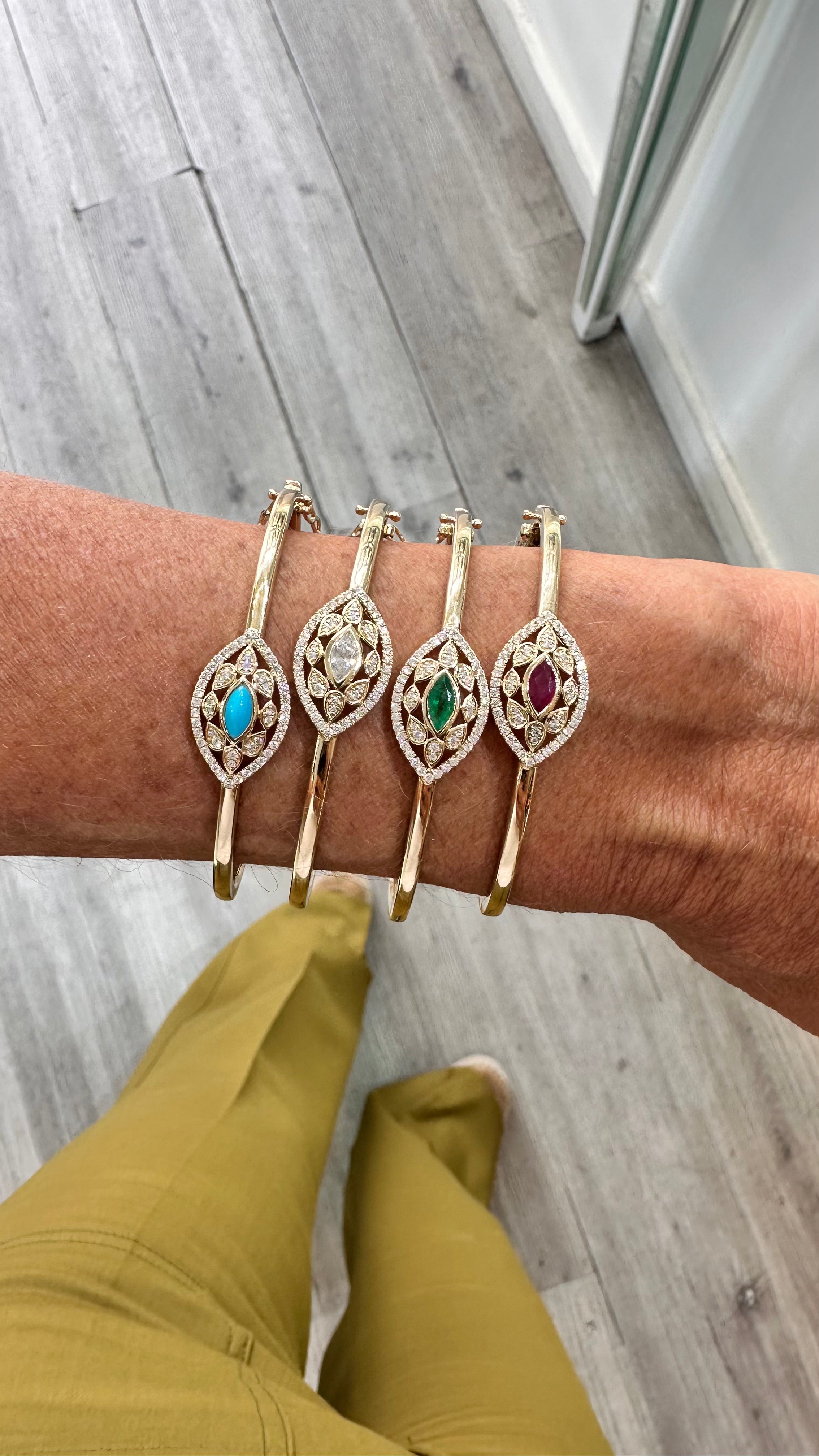 Diamond Velma Bangle