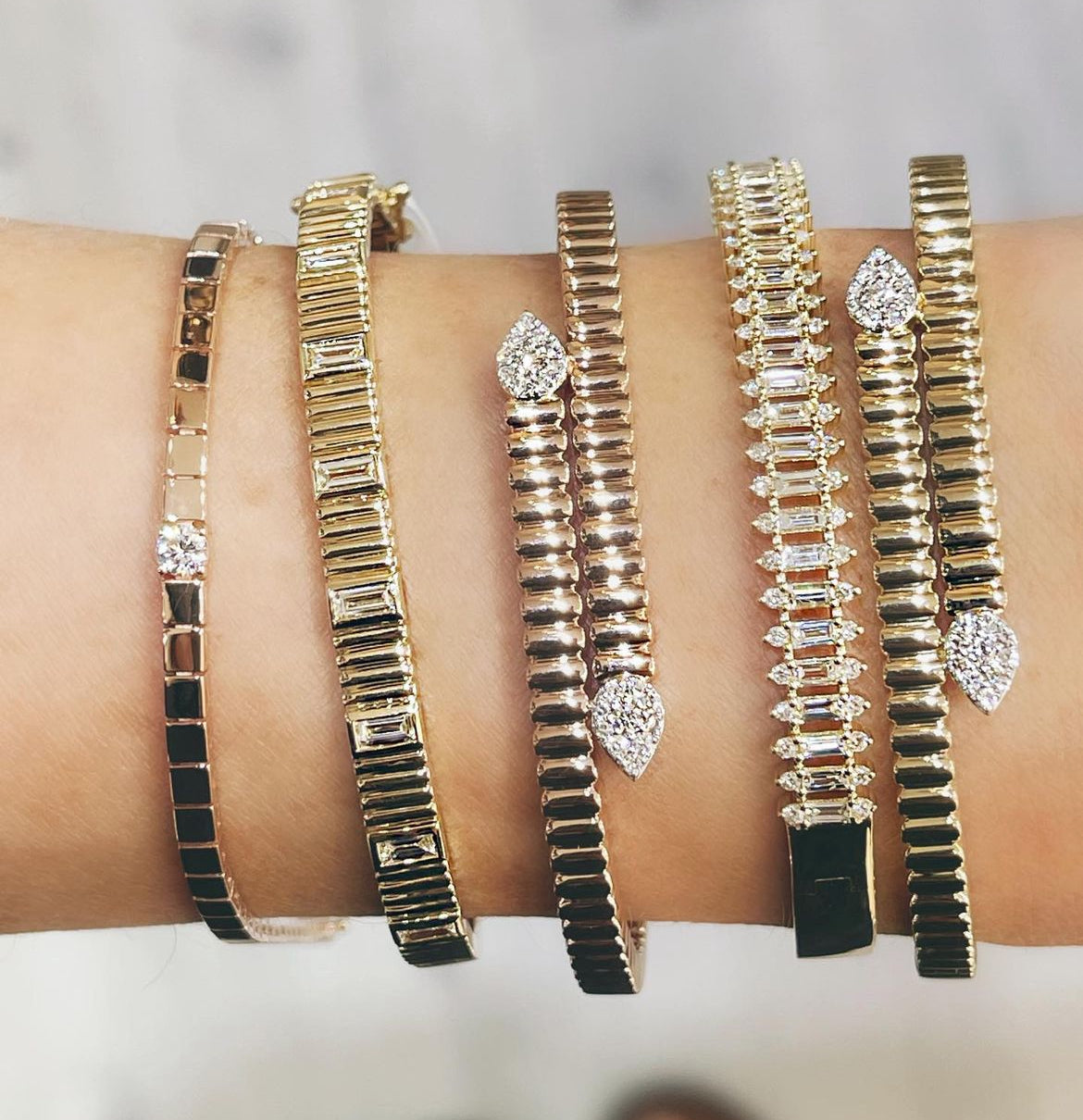 Opposite Rays Bangle