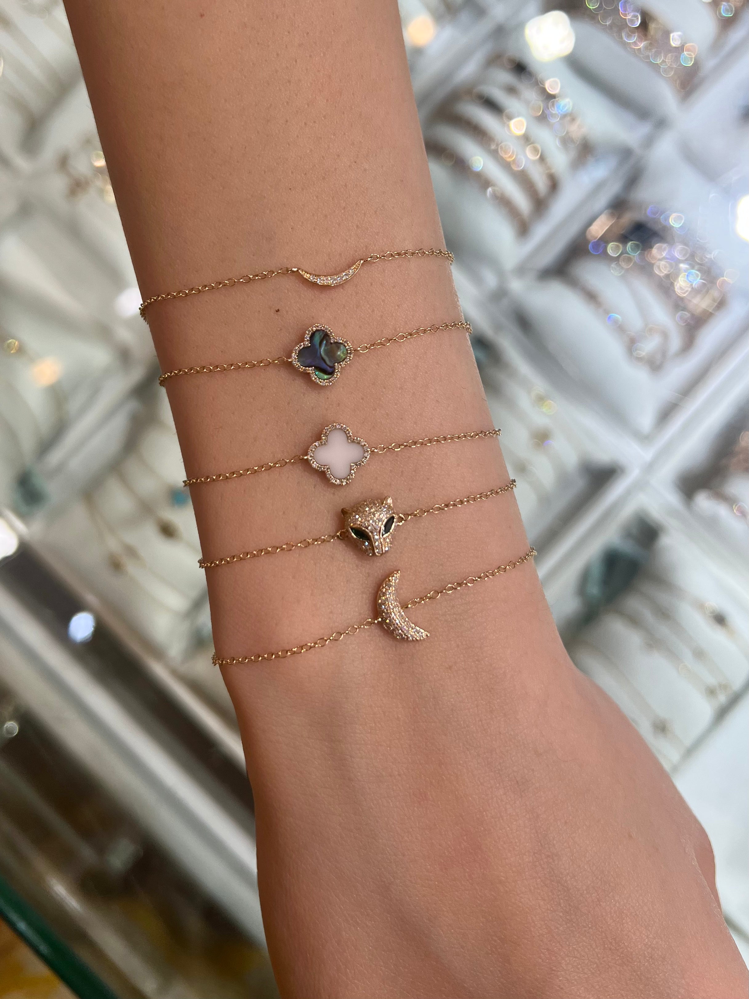 Waning Crescent Bracelet