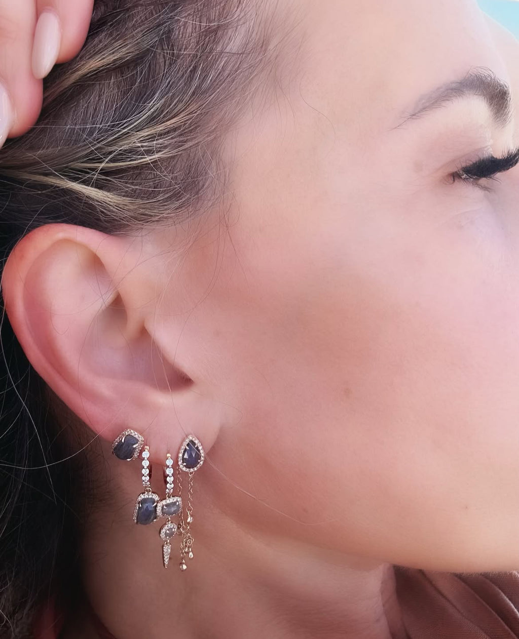 Aurora Cascade Mini Hoops