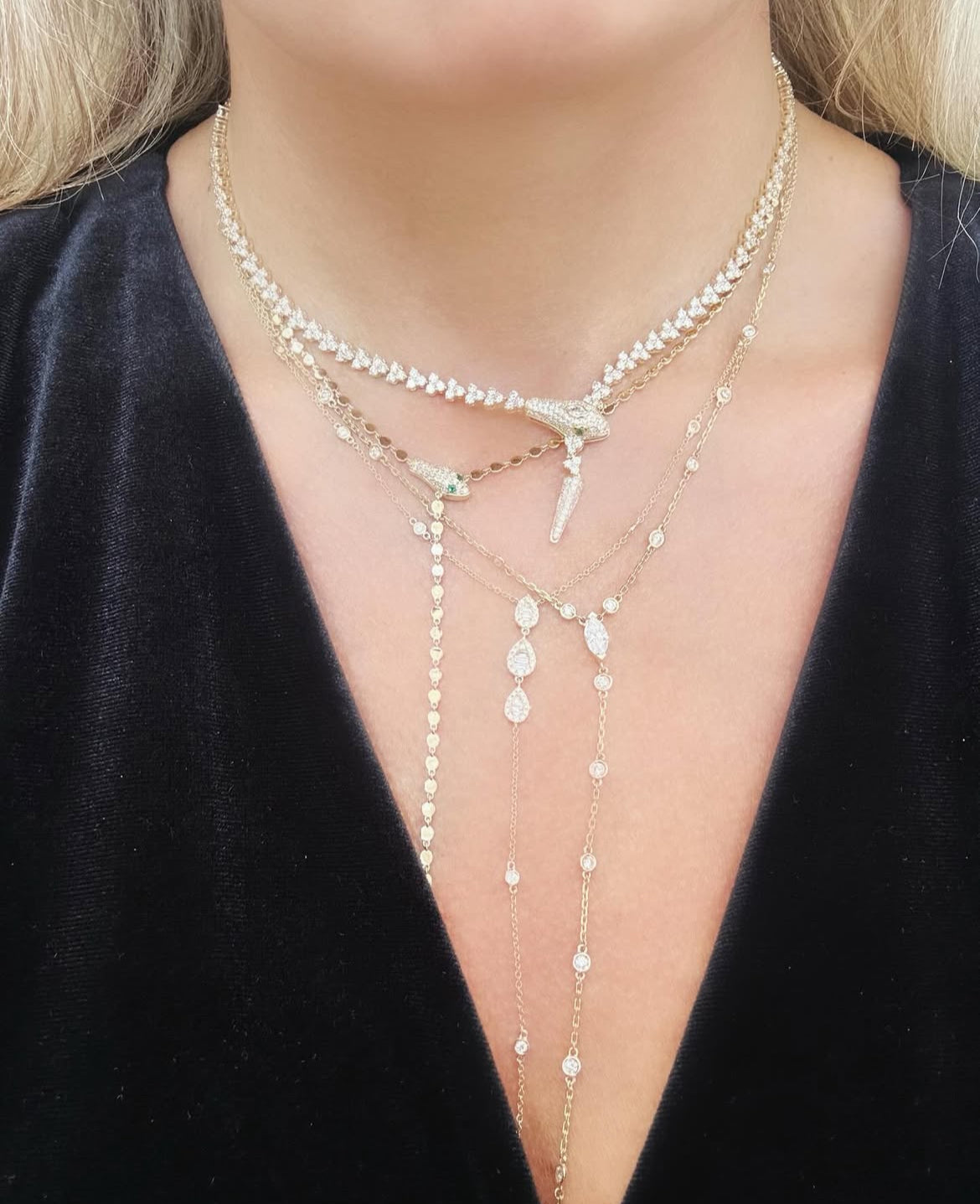 Triad Viper Necklace