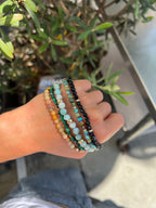 Men's Tiger Beaded Bracelet