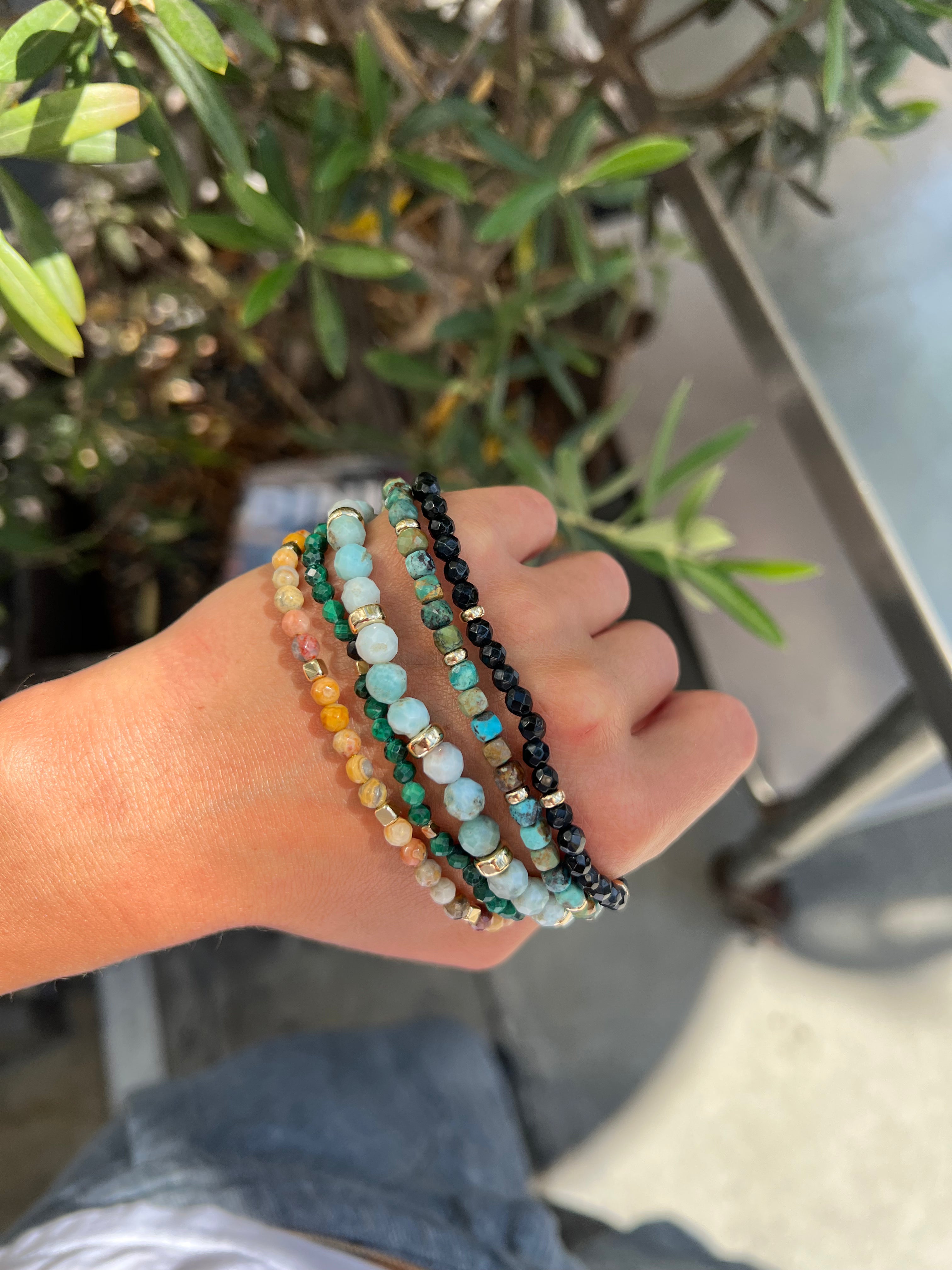 Men's Tiger Beaded Bracelet