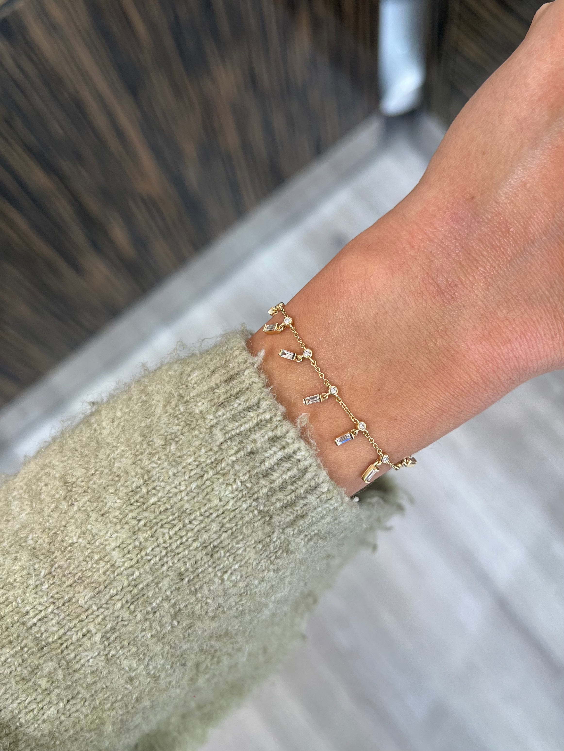 Rectangular Shaker Bracelet