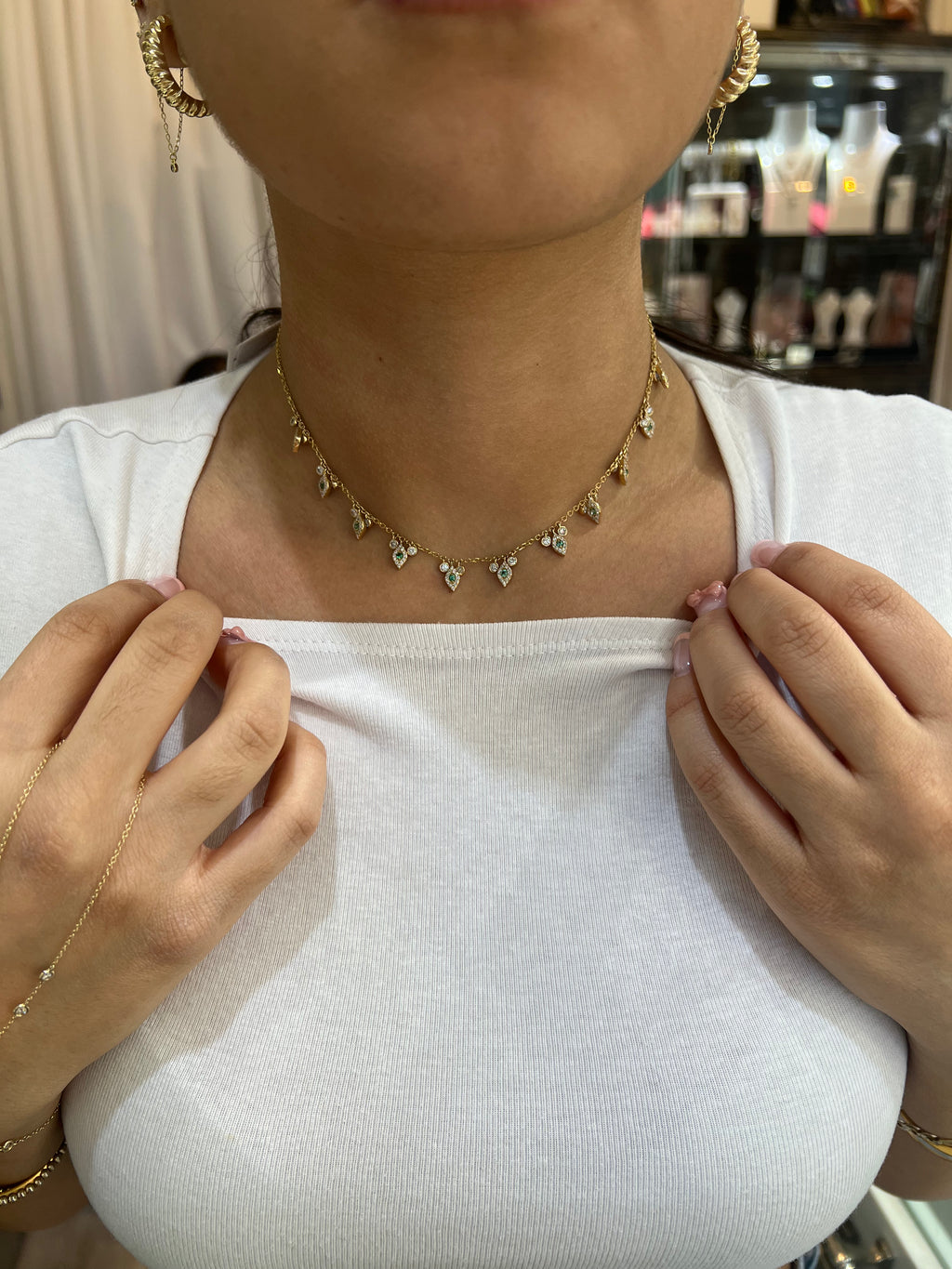 Eye Shaker Necklace