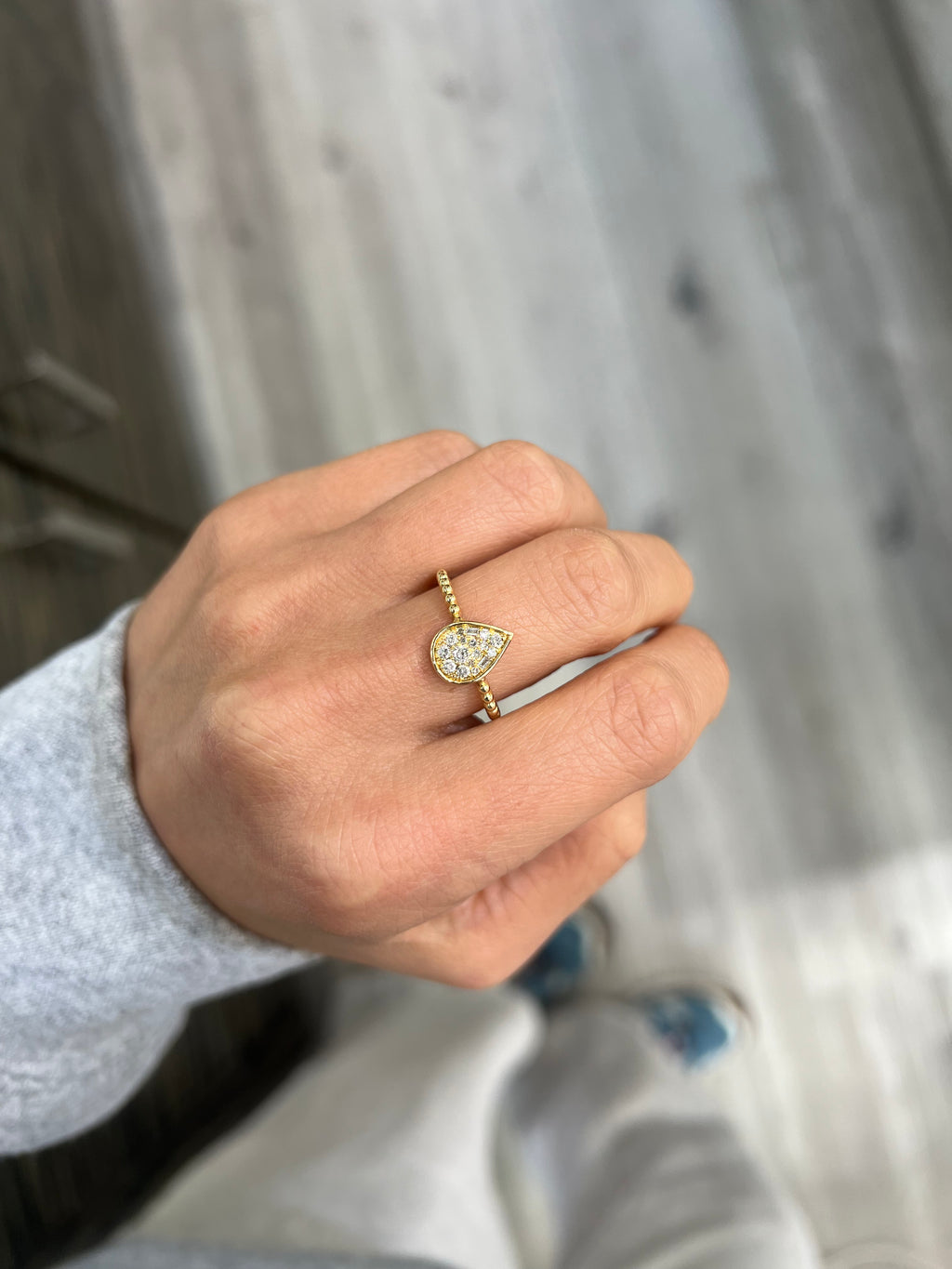 Solé Pear Ring