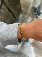 Gilded Links Bracelet