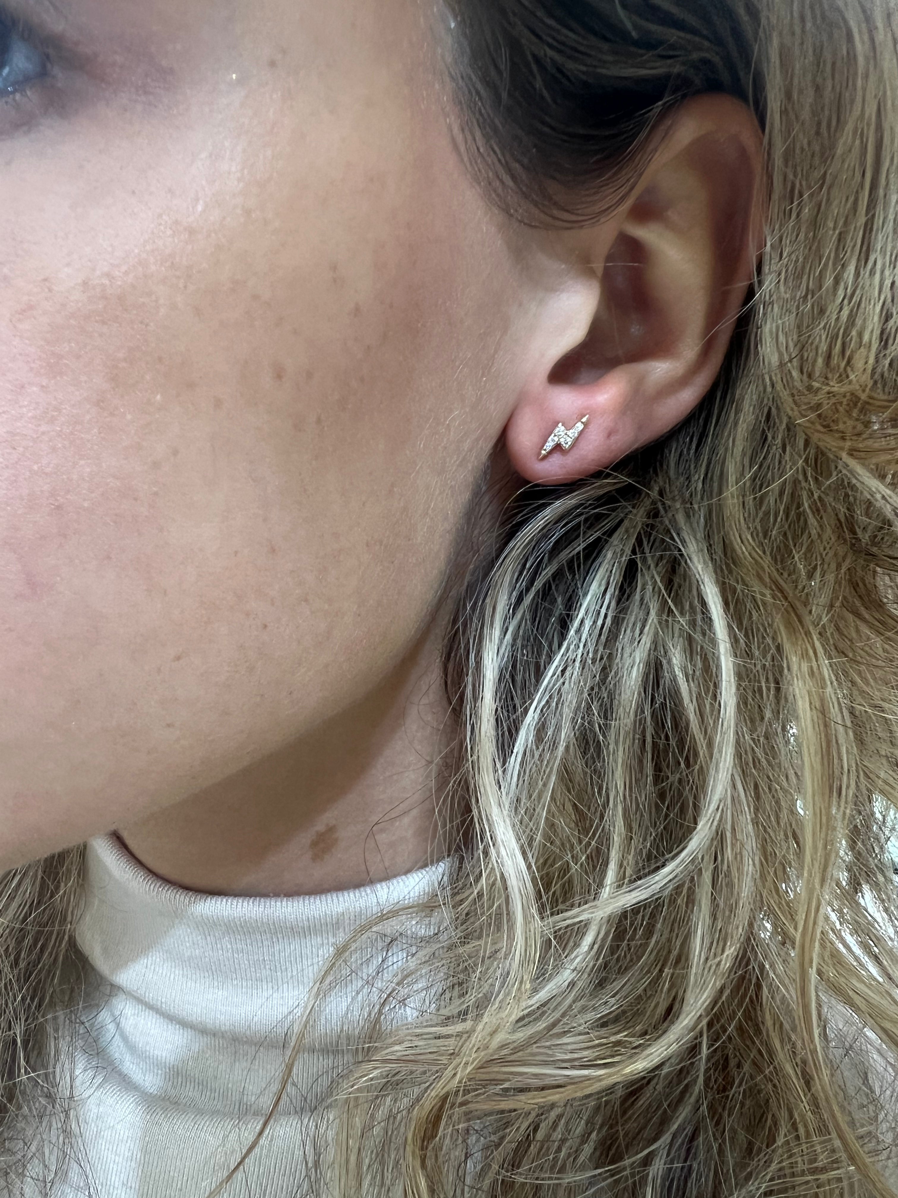 Lightening Bolt Studs