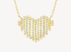 Radio Heart Necklace