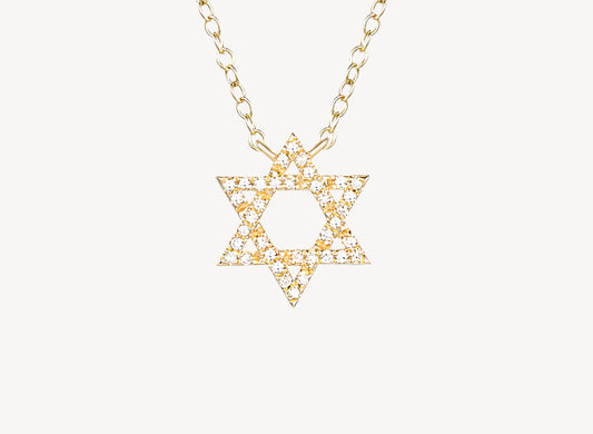 Star of David Necklace