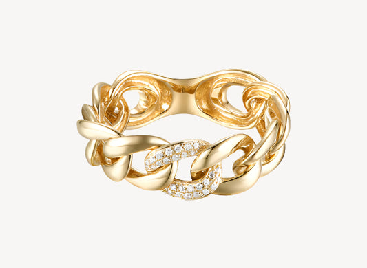 7mm Cuban Link Ring