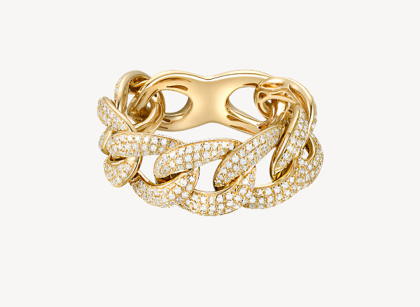 9.4mm Cuban Link Ring