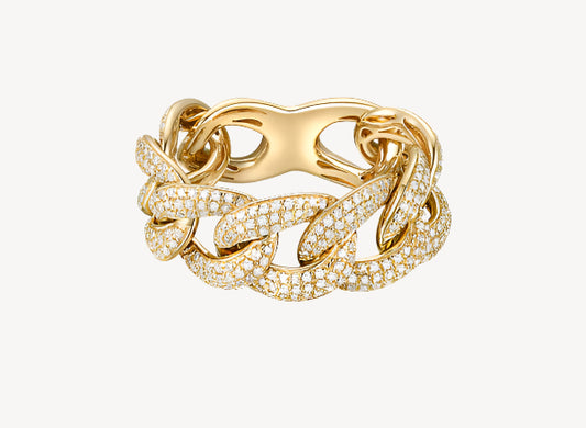 9.4mm Cuban Link Ring