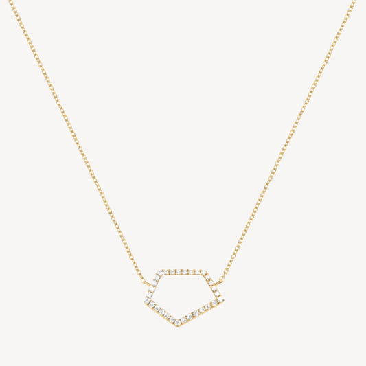 Open Pentagon Necklace