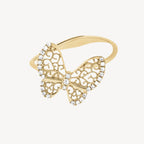 Crystal's Butterfly Ring