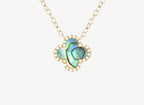 Abalone Clover Necklace