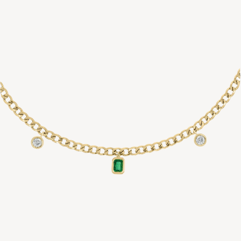Emerald Lilou Necklace