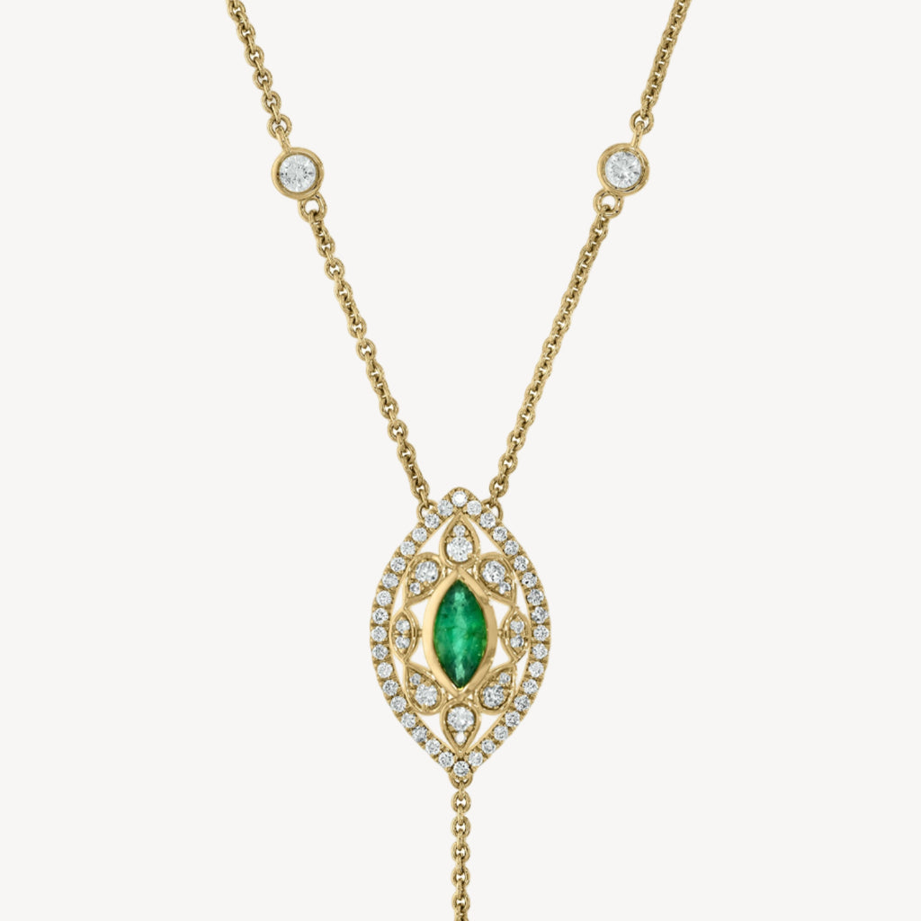 Emerald Velma Lariat