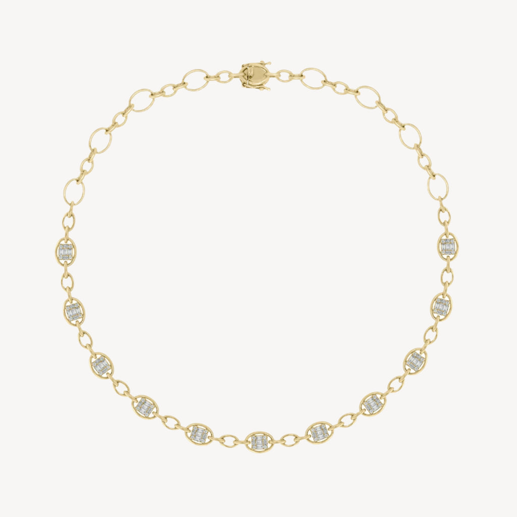 Gilded Links Necklace