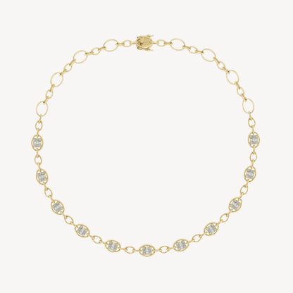 Gilded Links Necklace