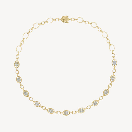 Gilded Links Necklace