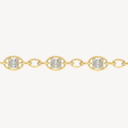 Gilded Links Necklace