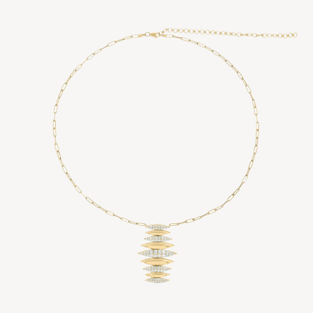 Vertical Capri Necklace