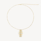 Vertical Capri Necklace