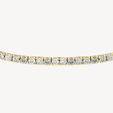 1.9ct Halfway Tennis Necklace