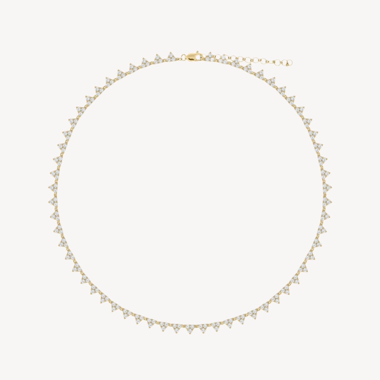 Triad Tennis Necklace