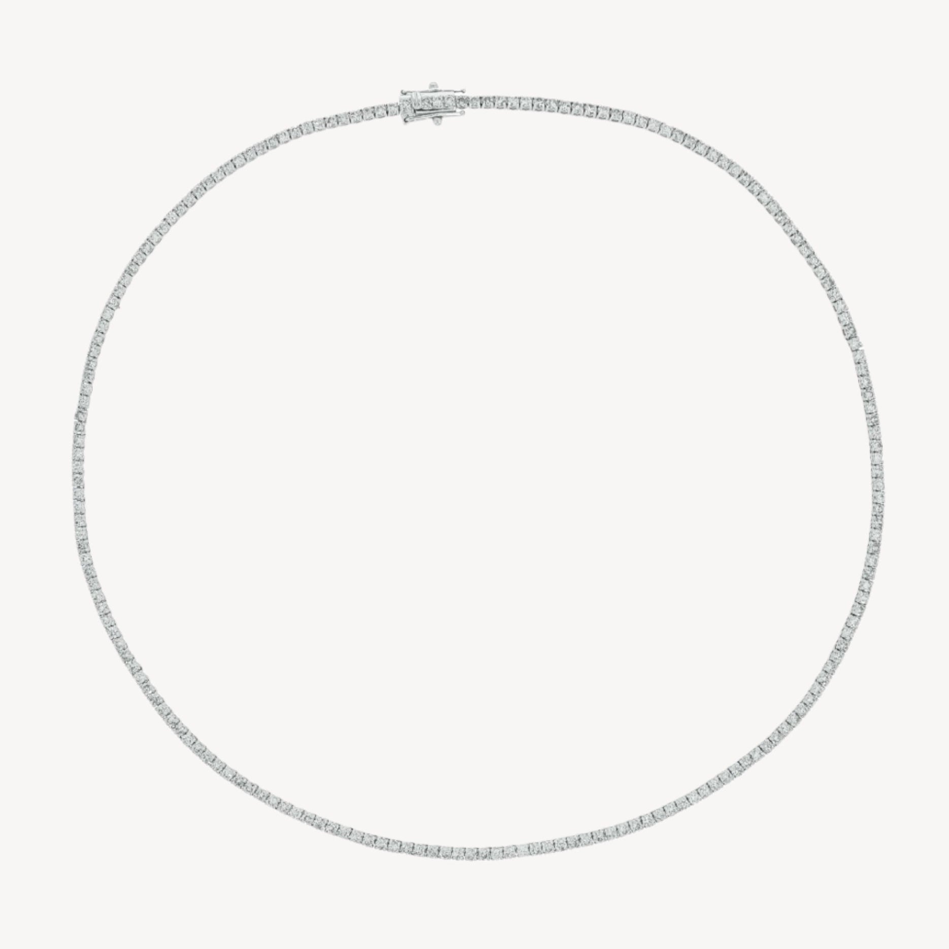 4.82ct Tennis Necklace
