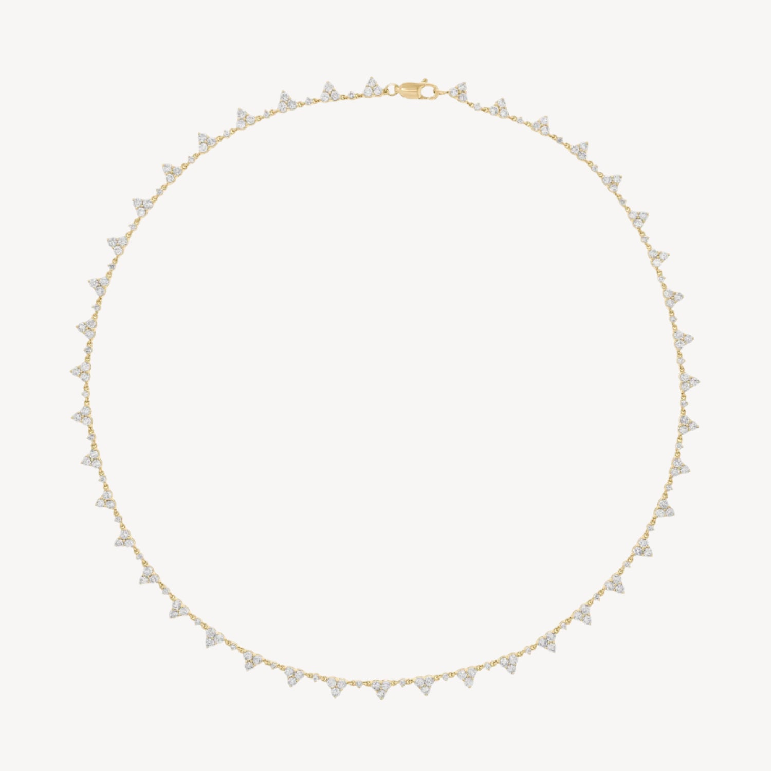 Trielle Tennis Necklace