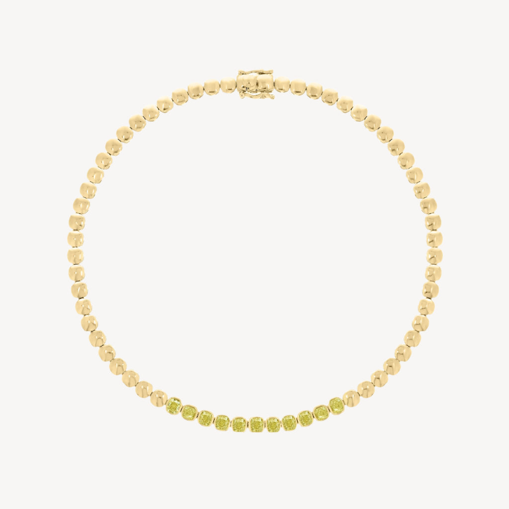 Yellow Diamond Necklace