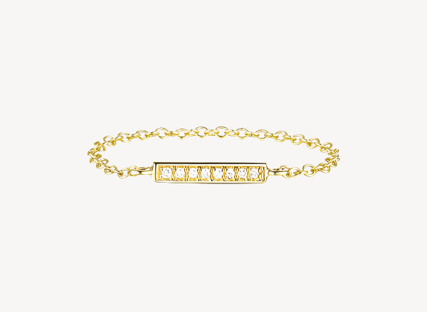 Bar Chain Ring