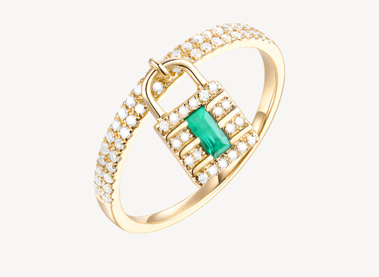 Lock Pinky Ring