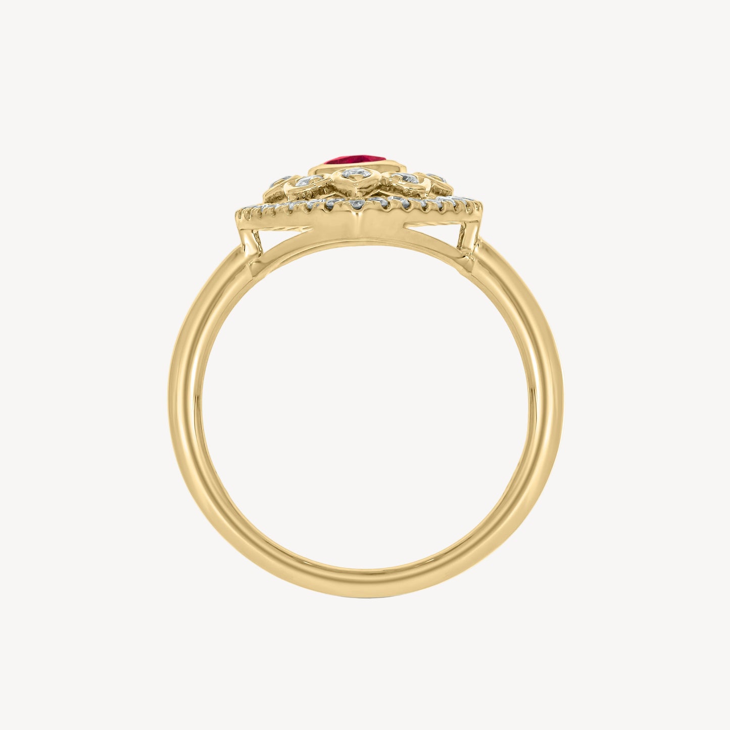 Ruby Velma Pinky Ring
