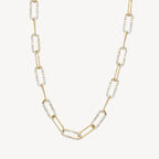 Diamonds in the Link Necklace