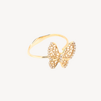 Crystal's Butterfly Ring