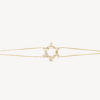 Baguette Star of David Bracelet