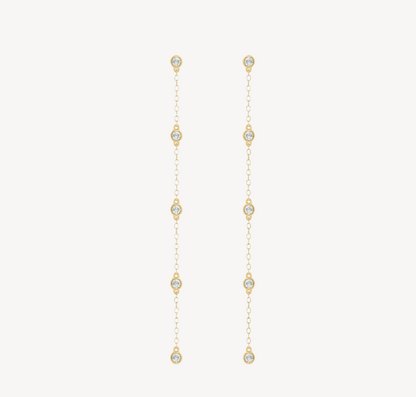 By The Yard Drop Earrings