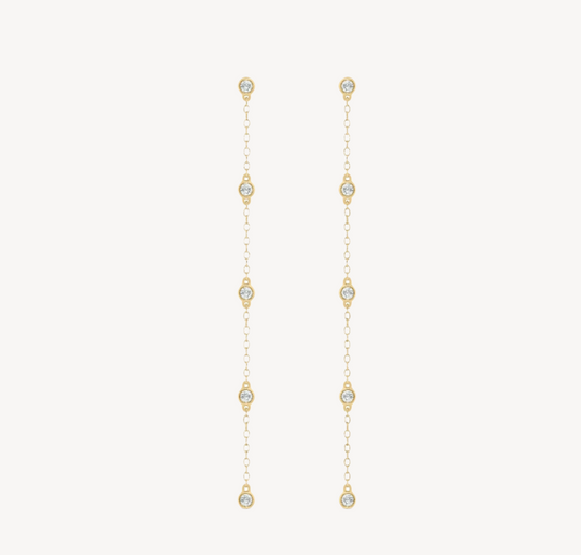 By The Yard Drop Earrings