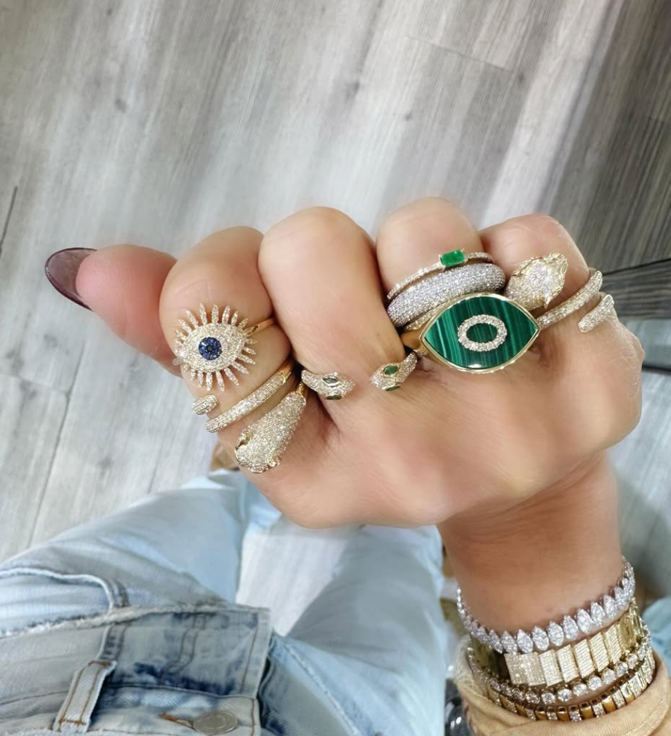 Panther Wrap Around Ring