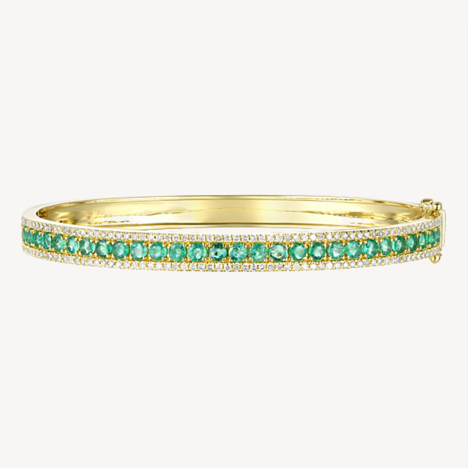 Emerald Sahira Bangle