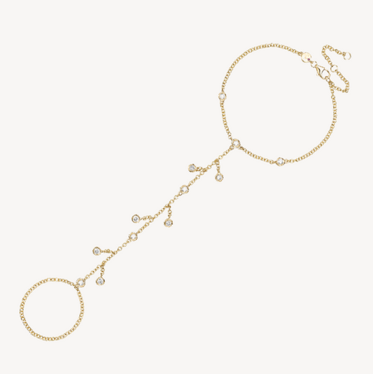 Shaker Diamond Handchain