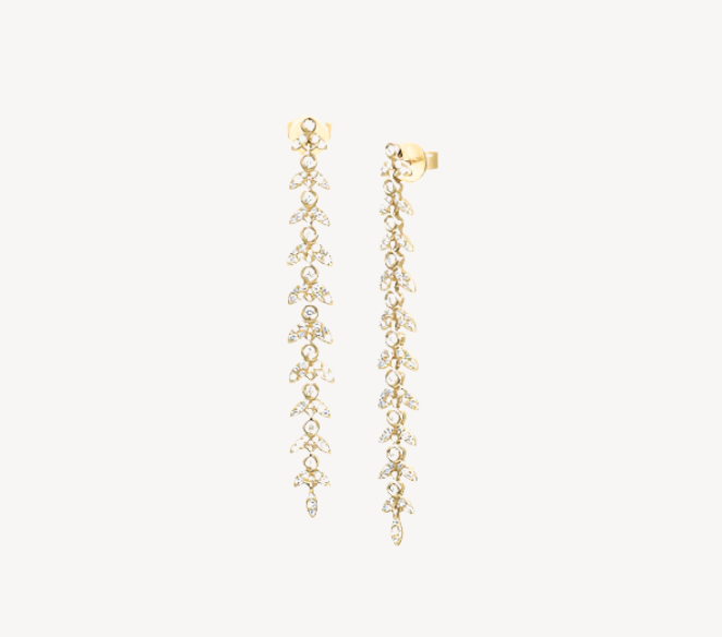 Leaf Drop Earrings