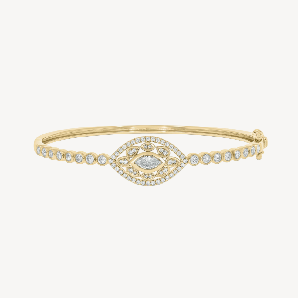 Diamond on Diamond Velma Bangle