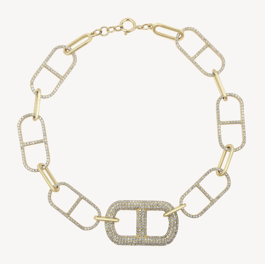 Grid Link Bracelet