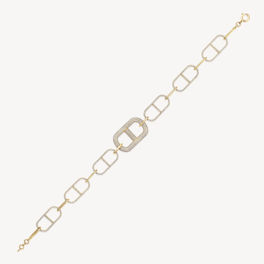 Grid Link Bracelet